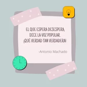 frase de Machado
